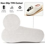 BERANMEY Halloween Slippers for Women Perfect Soft Plush Comfy Warm Slip-On Cute Womens Slippers Indoor Fluffy House Slippers for Women and Men Non-slip Fuzzy Flat Slides - Image 45
